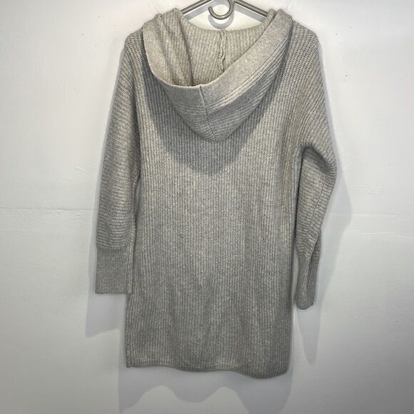 SO Knit Sweater Dress Long sleeve with hood a line super soft and cozy Small - Picture 3 of 12